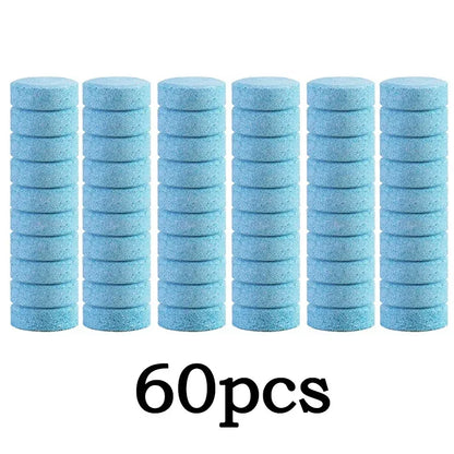 Car Windshield Cleaning Effervescent Multifunctional Glass Water Tablets Solid Cleaner Windshield Spray Car Wash Accessories