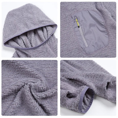 Thermolite® All Season 190g Ultra-light Breathable Thermal Hoodie, Urban Outdoor Techwear Mid-layer with Thumbholes & Zip Pocket