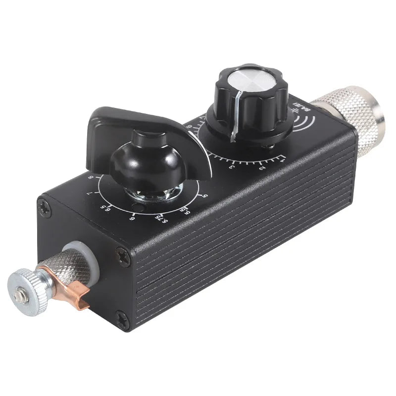 20W QRP Full-Band Tuned Antenna FM Aviation UV 5MHz-55MHz Tuned Shortwave Antenna HF Full Band Tuned Aerial for UHF VHF