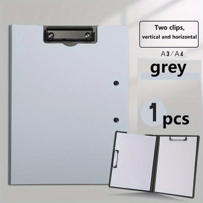 A4 Folders Board Test Paper Folder Data Storage Bag File Storage Documents Organizer Clipboard With Cover For Student Stationery