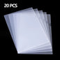 10 to 30 PCS A4 File Folder Desk Organizer Stationery Clear Folder for Documents Office school supplies