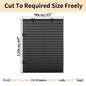 No Drill Blinds Stick on Curtains Blinds for Bedroom Kitchen Bathroom Windows Light Filtering Privacy Protection with Clips