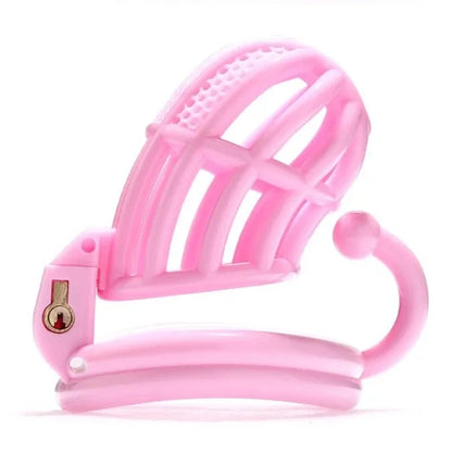 BDSM Chastity Cage 4 Size Ring Penis Cage Device Femdom Restraint Penis Lock Breathable Urethral Lock Bondage Device for Men
