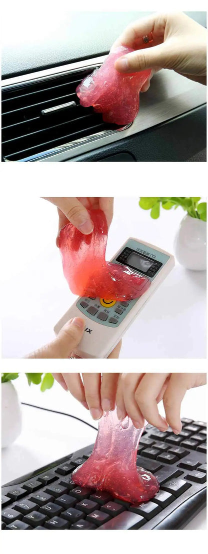 Car Cleaning Gel Slime Voor Reinigingsmachine Auto Vent Wasstraat Interieur Dust Remover Lijm Toetsenbord Vuil cleaner