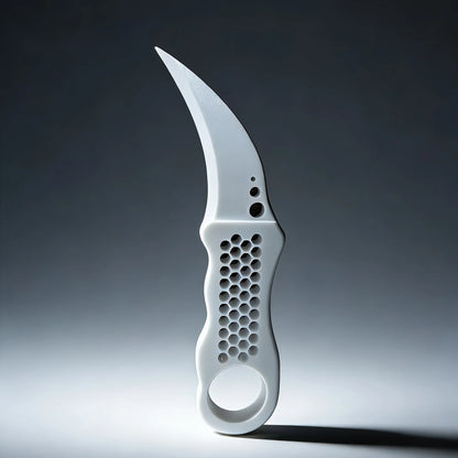 3D Printed Unboxing Tool, Anti-Slip Eco-Friendly Handle, Safe Portable Package Opener for Home Office Daily Use