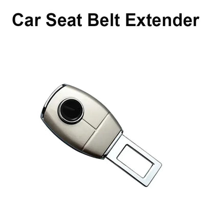 1/2/4 Pieces Car Seat Belt Clip Extender Alloy Seatbelt Lock Buckle Plug Auto Fastener Converter Clip Safety Belt Decoration