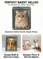 Custom Handmade Wool Felt Pet Portrait Doll Personalized Realistic Cat Dog Simulation Plush Stuffed Animals Birthday Gifts