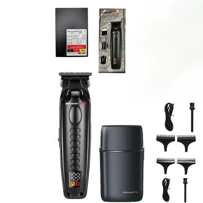 7500RPM Babymodel PRO Men's Professional Barber Shop Hair Salon Hair Clipper Trimmer Shaver Set Powerful Motor DLC Alloy Blade