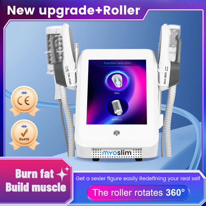 EMS Vacuum Inner Ball Roller 360 Degree Rolling Cellulite Massage Weights Loss Machine Body Muscle Body Slimming Fat Removal