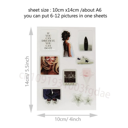 personal phone case dome epoxy sticker silicon resin ipad label popular decorative crystal gel logo jelly cute DlY glass shapes