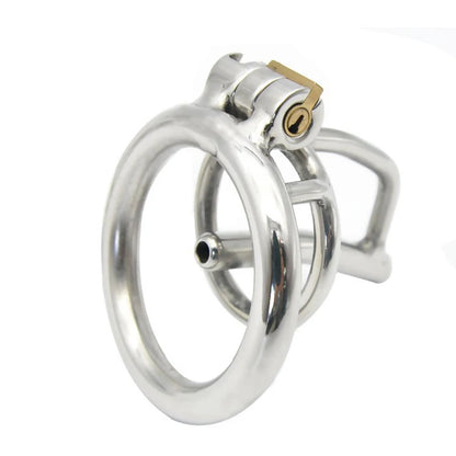 Steel Chastity Cage Sounding Plug Erotic Urethral Lock Penis Ring Cock Cage Male Chastity Device BDSM 18+ Adult Toys For Men.