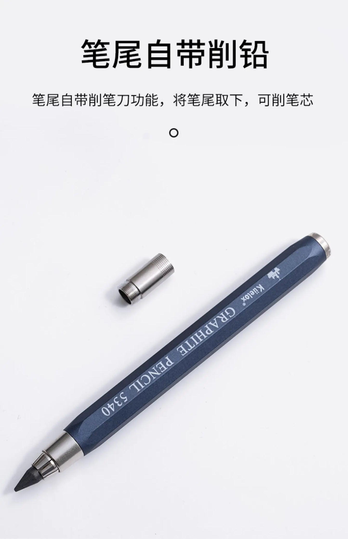 Sketch up 5.6mm Mechanical Graphite Pencil Clutch with Built Sharpener for Woodworking Architect Art Painter Drawing Drafting
