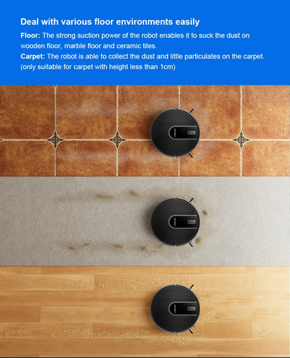 Robot Vacuum Cleaner LIECTROUX N7S-U,Smart Mapping,WiFi App,6KPa,5200MAH ,Brushless Motor,Ideal for Pet Hair