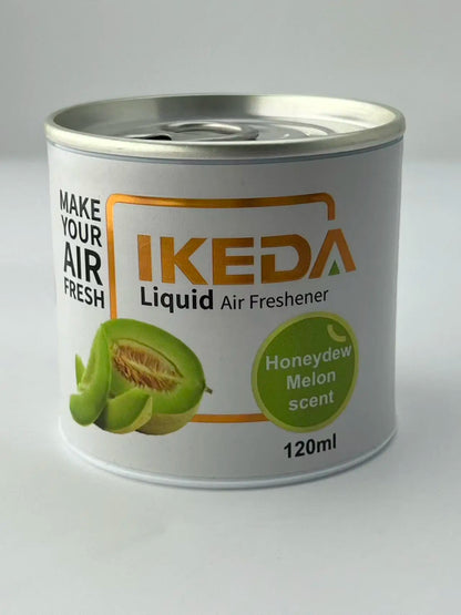 IKEDA 120ml Grape Scent Liquid Air Freshener, Long Lasting Sweet Fruity Fragrance, Odor Eliminator for Car Home Office