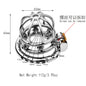 2025 Adjustable Clasp Chastity Cage Sex Toys for Men Metal Penis Ring Sleeve Bdsm Penis Bondage Erotic Urethral Lock Cock Cage