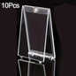 1/5/10PCS Clear Card Holder Magnetic Attraction Type Gaming Sports Trading Card Display Case Kpop Idol Photo Protective Sleeves