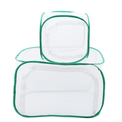 Collapsible Insect Cage Mesh Habitat Bird Butterfly Mantis Stick Grid Breeding Cricket Net Cloth Farm Cocoon Silkworm Hatch Cage