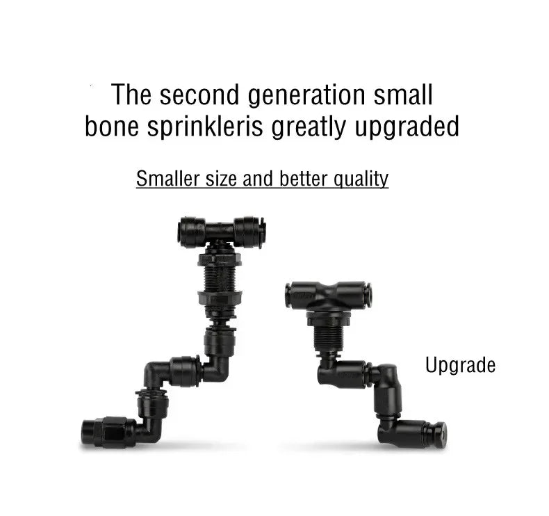 MIUS D Series Reptiles Fogger Humidifier 2 Generation Rainforest Silent Pump Fog Machine Greenhouse Rainforest Garden Spray
