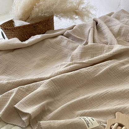 Baby Blanket Floral Soft Cotton Muslin Newborn Swaddle Wrap Receiving Blanket Quick Dry Bath Towel Baby Stroller Cover