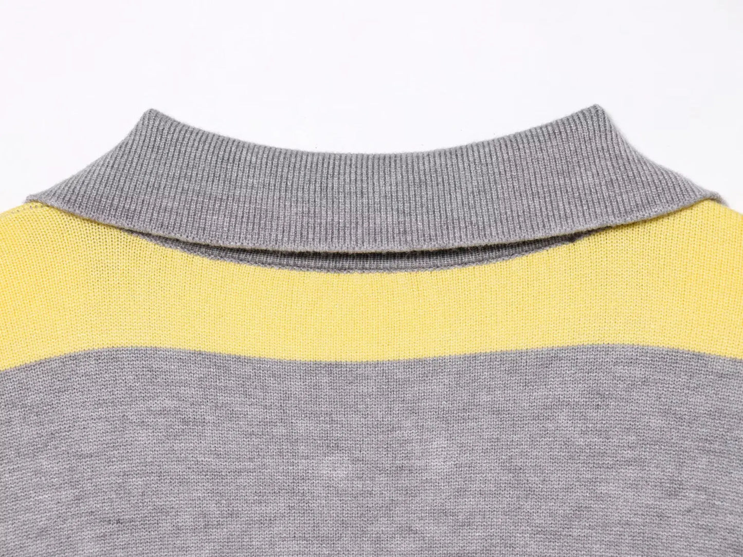 Sweater knitted Pullover Women's Spring 2026 New Fashion Striped Loose Polo neck Warm Women Sweater Chic Youth Holiday Pullover