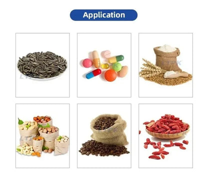 DIVEDEER 200G-500G Automatic Food Weighing Fillng Machine Powder Tea Flax Seed Granular Material Version Filling Machine