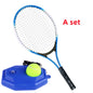 Tennis Coach Single Player Rebound Tennis Self Training Toy Beginner Single Player Tennis Racket Children's Birthday Gift Set