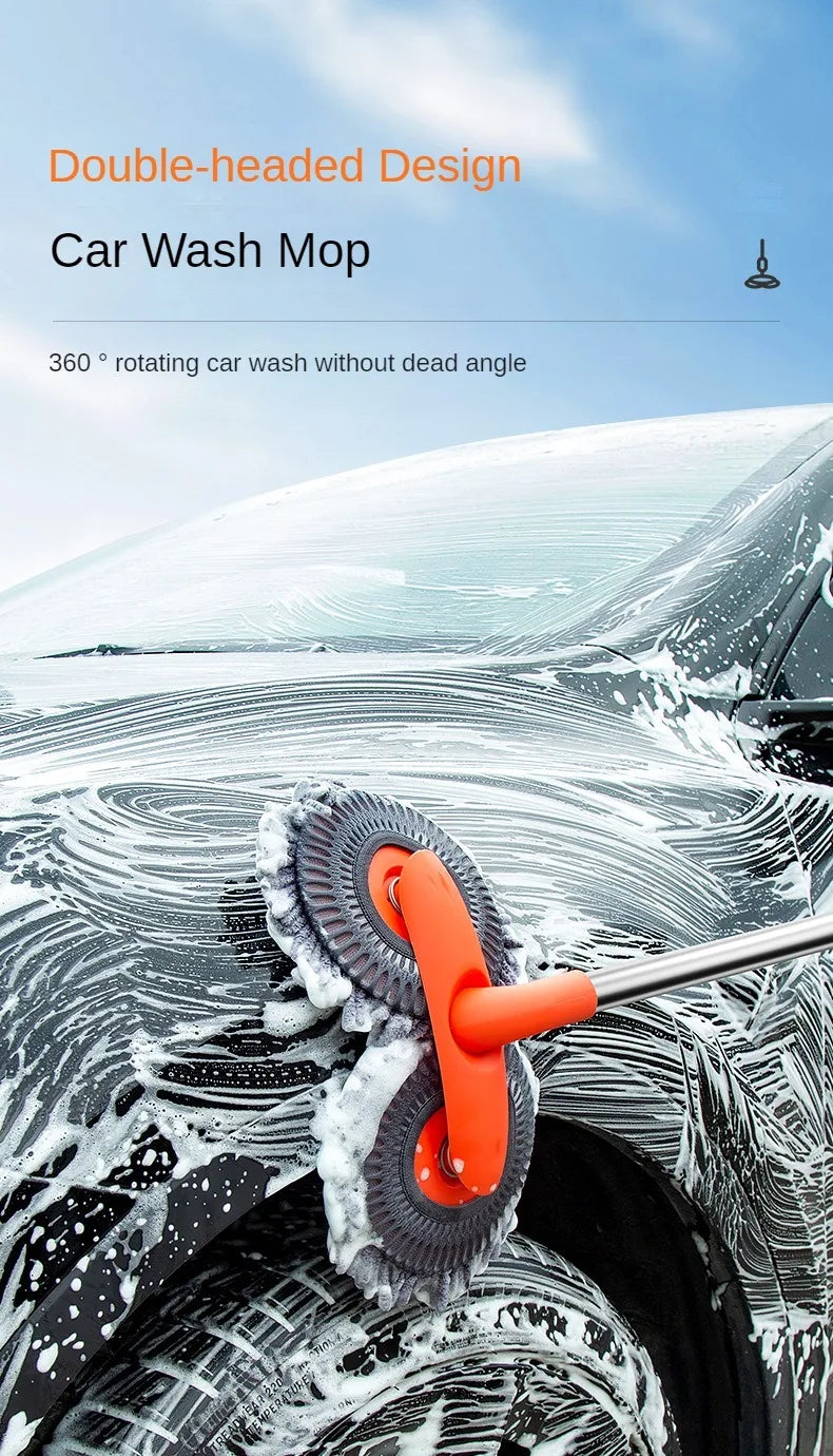 LEIBOO Car Cleaning Wash Multipurpose Kit Microfiber Brush Mop Sponge Wipe Auto Home Tools Universal Clean Accessories