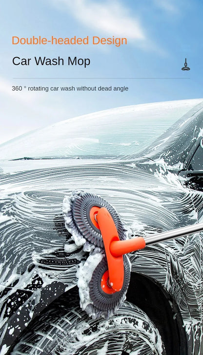 LEIBOO Car Cleaning Wash Multipurpose Kit Microfiber Brush Mop Sponge Wipe Auto Home Tools Universal Clean Accessories