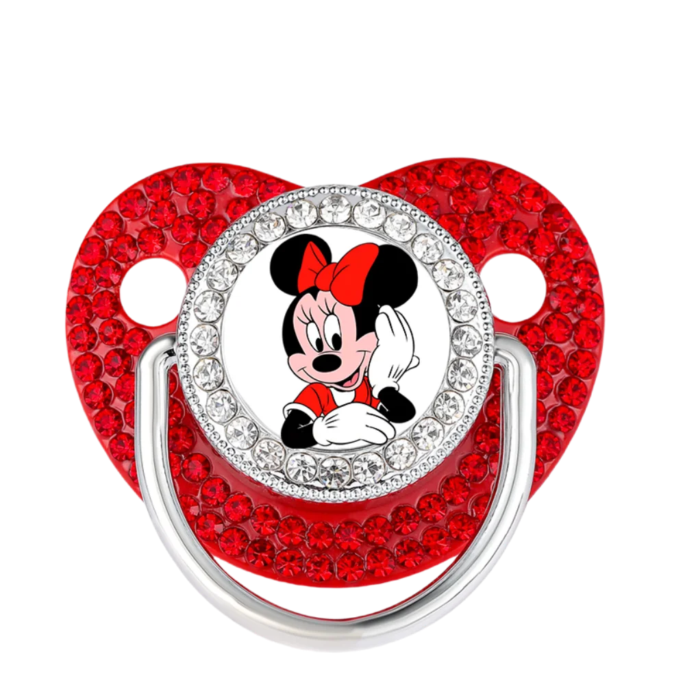 Shining nipple cartoon print baby feeding pacifier Silicone baby nipple  Baby soothing nipple  newborn sucking  0-12M