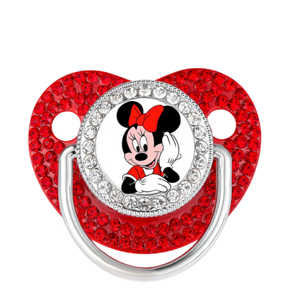 Shining nipple cartoon print baby feeding pacifier Silicone baby nipple  Baby soothing nipple  newborn sucking  0-12M