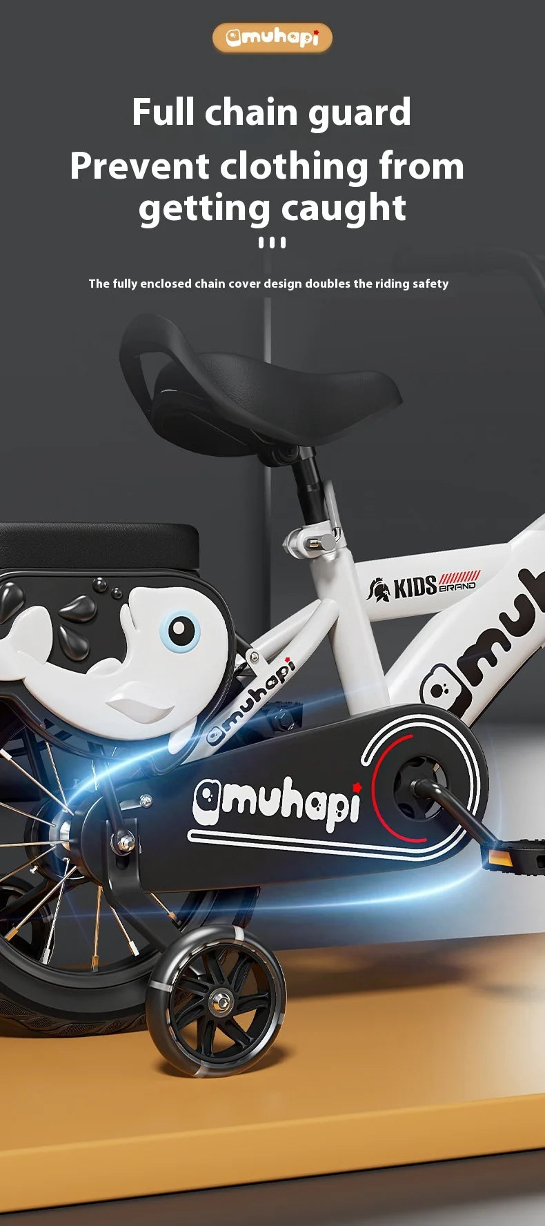 Bicycle2-8Years Old 12-20Inch Pedal Bicycle auxiliary Wheel Bike