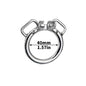 Stainless Steel Chastity Cage Device Penis Rings Bondage Belt Cock CB Lock BDSM Sex Toys for Man Gay Adult Products Accessories