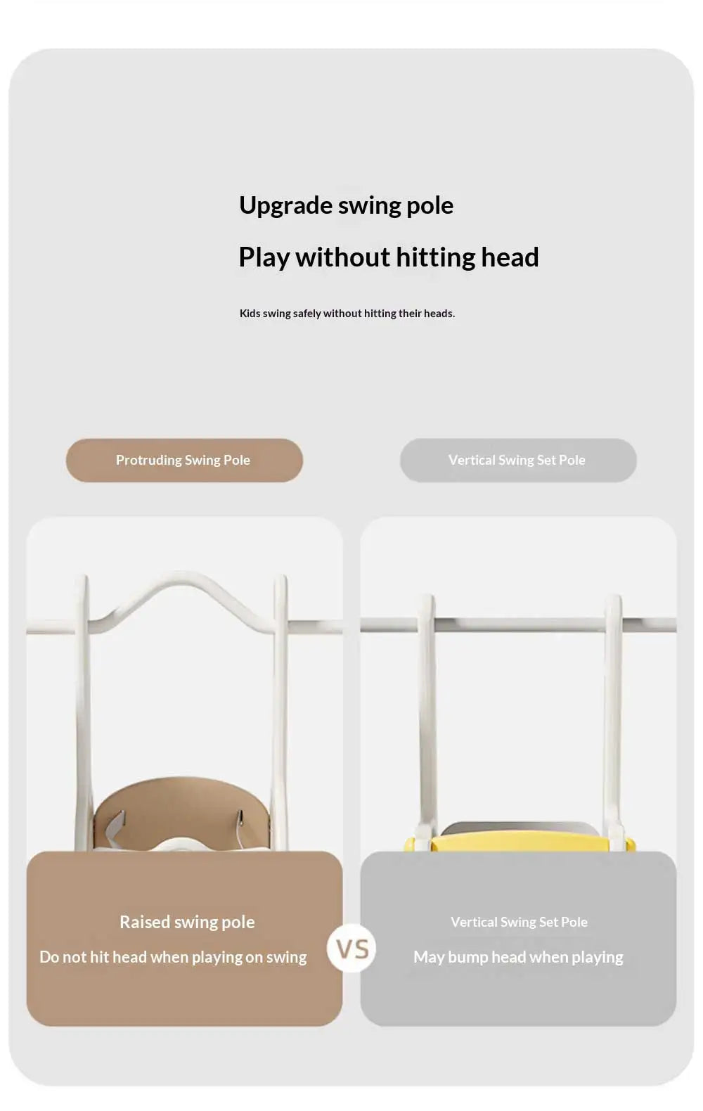 Fun Play Equipment for Children Multifunctional Kids Indoor Slide Swing Set Baby Small Home Amusement Park Playground Toy
