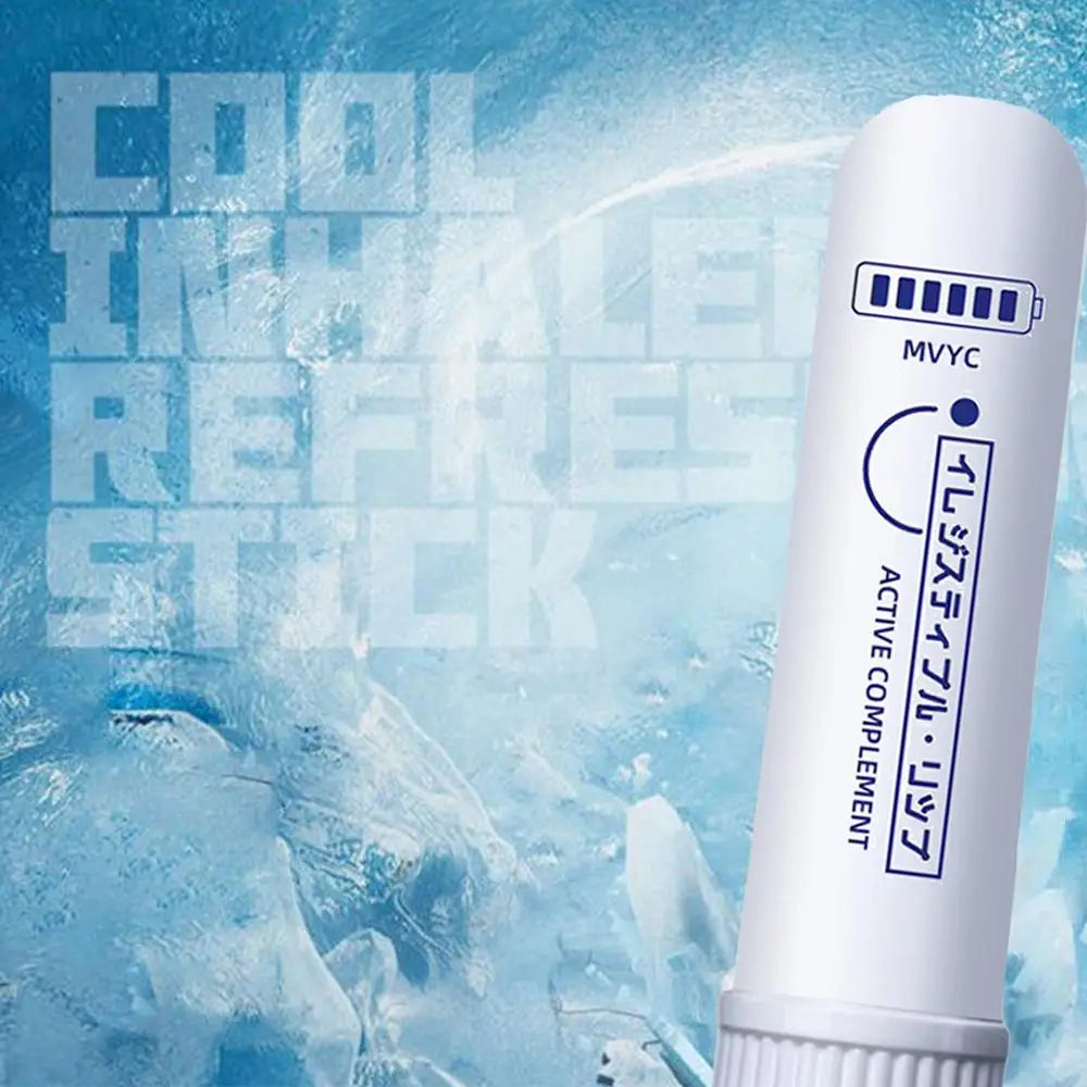Peppermint Oil Sobering Refreshing Energy Stick Eucalyptus Oil Nasal Inhaler Sober Stick Driving Anti-drowsiness Cool Nasal