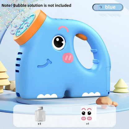 Elephant Electric Bubble Machine, Creating an Atmosphere for a Proposal, Stage Performance, with Lighting, Automatic Bubble Prod