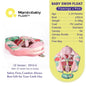 Mambobaby Gentle Skin-Safe Flamingo Air-Free Chest Float with Flat Canopy B503-143-W-Z Baby Swimming Ring Infant Water Circle