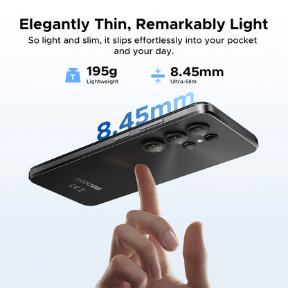 Global Version DOOGEE Note56X Pro Smartphone Android 16 Gemini AI 6.56'' Screen 6150mAh Battery Support Widevine L1 Mobile Phone