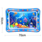 Inflatable Tummy Time Baby Play Mat Infants Water Cushion Early Education Interactive Baby Toys For Toddlers Sensory Development