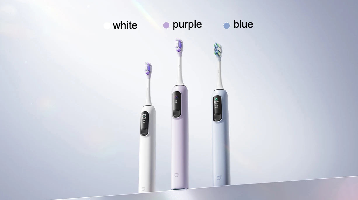 MIJIA Oscillation Electric Toothbrush Pro,Smart 4 Modes,IPX8 Waterproof Sonic Vibration Toothbrushes,180-day Battery Life