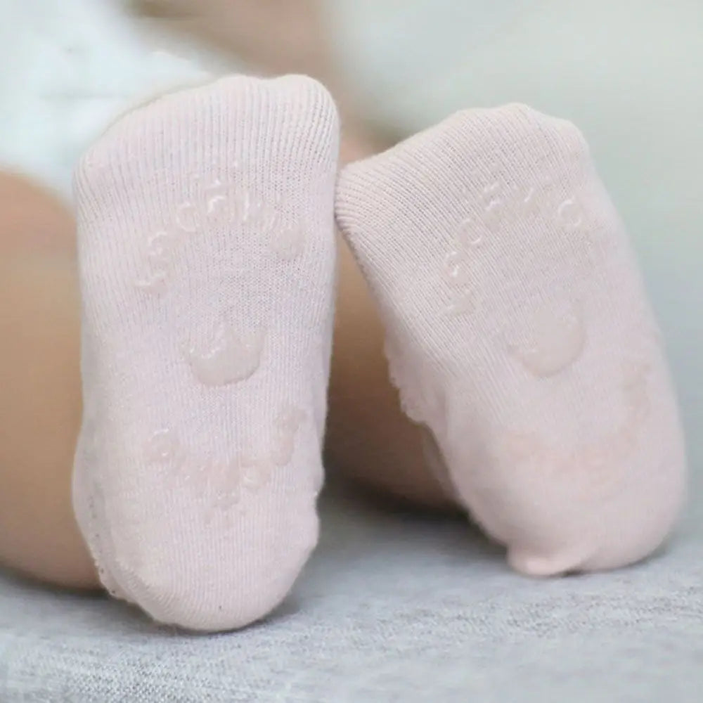 Baby Socks Newborn Socks Summer Lace Baby Socks Solid Color Princess Baby Girl Socks Infant Anti-slip Socks With Rubber Soles