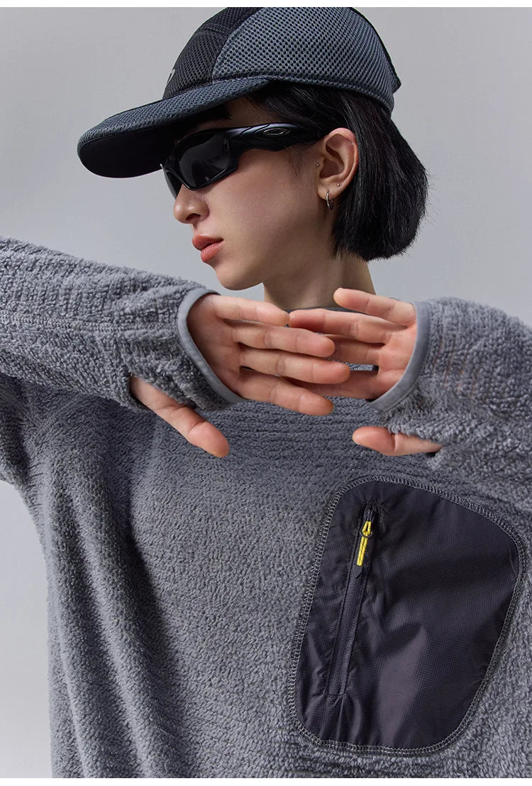 Thermolite® All Season 190g Ultra-light Breathable Thermal Hoodie, Urban Outdoor Techwear Mid-layer with Thumbholes & Zip Pocket