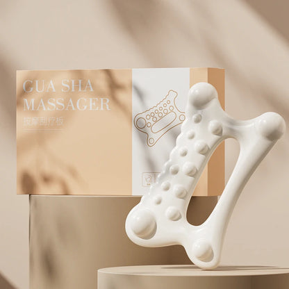 Body Shaping Non Ceramic Facial Muscle Pulling Eye Acupoint Massage Stick Body Sculpture Meridian Brush Stomach Pushing Scraper
