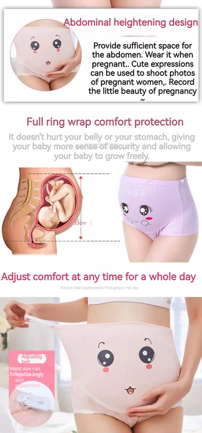 Cotton Panties For Pregnant Maternity Underwear Panty Clothes for Pregnant Women Pregnancy Brief High Waist Maternity Intimates
