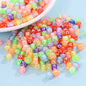 Hot! 100Pcs/Lot 6mm Mixed Many Kinds Acrylic Cube Square Number&Alphabet Letter Beads for Bracelet Necklace Jewelry Making DIY