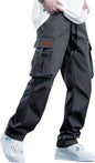 2026Mens Casual Jogger Pants Relaxed Fit Cargo Pants Drawstring Sweatpants Hiking Outdoor Twill Sport Pants
