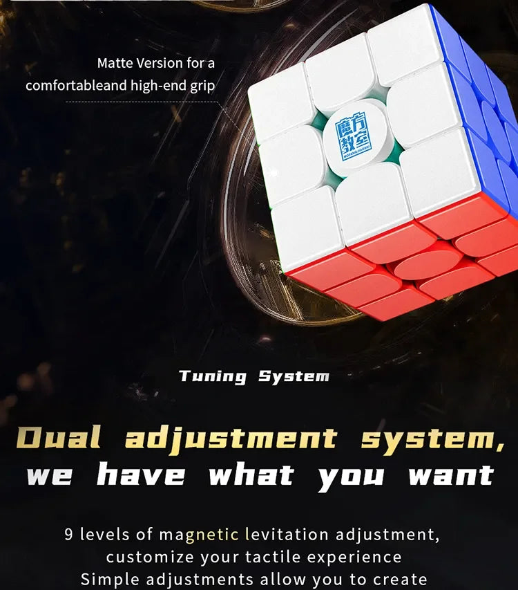 [SaoCube] MoYu RS3M V5 3X3 Magnetic Magic Speed Cube Stickerless Professional Fidget Toys SaoCube RS3 M V5 Cubo Magico Puzzle