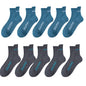 10/20Pairs High Quality Men's Socks Casual Breathable Cotton Man Run Sports Socks Spring Autumn Male Sox Gifts Plus Size 38-45