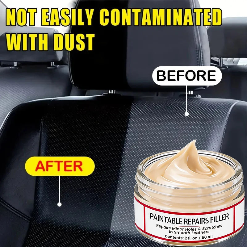 Multi-Purpose Leather and Plastic Care Polish, Suitable for Both Car Interiors and Home Use