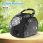 Handheld outdoor bubble machine electric with light bubble toy bubble launcher holiday  gift without battery bubble water