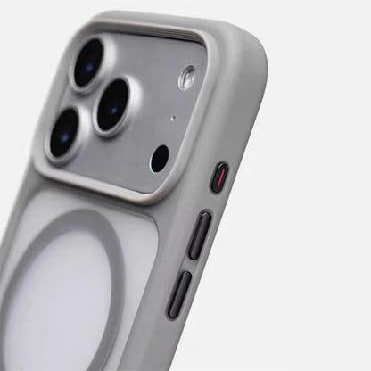 Invisible Folding Stand for Magsafe Magnetic Case For iPhone 17 Pro Max 17Pro Air Matte Skin Feel Wireless Charging Hard Cover